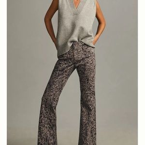 Pilcro Mid-Rise Demilune Utility Pants